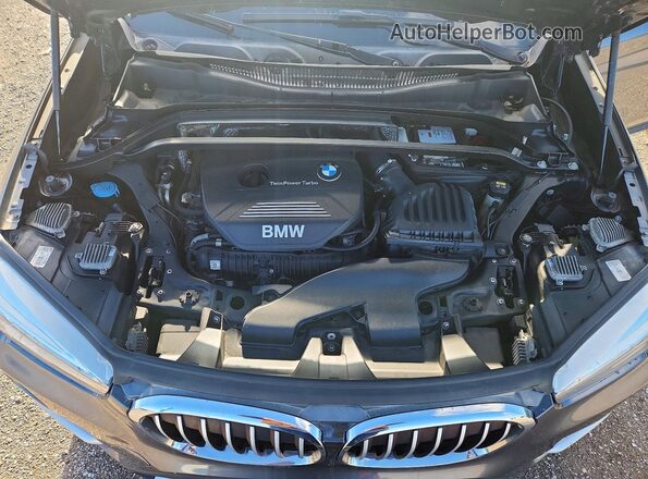 WBXHT3C32G5E53881 2016 BMW X1 Gray Շարժիչի բաժամունքի տեսք