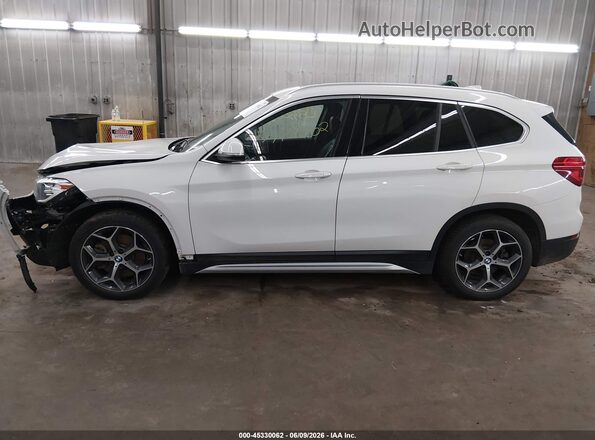 WBXHT3C32J5L31168 2018 BMW X1 White 