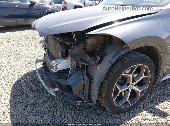 WBXHT3C33H5F73125 2017 BMW X1 Серый 