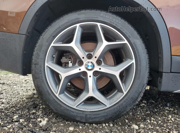 WBXHT3C33H5F82651 2017 BMW X1 Brown 