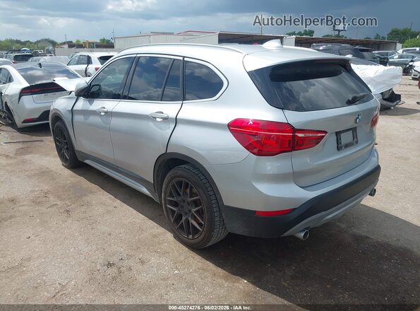 WBXHT3C33J5K27823 2018 BMW X1 Silver Հետևի ձախ