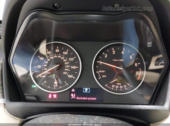 WBXHT3C34H5F85641 2017 BMW X1 Коричневый Вид задних сидений