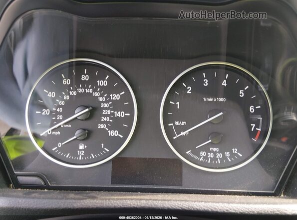 WBXHT3C35G5F64408 2016 BMW X1 White Սալոնի 360 աստիճան տեսք