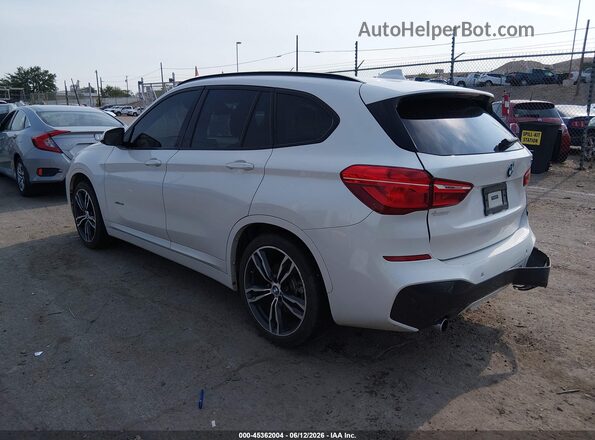 WBXHT3C35G5F64408 2016 BMW X1 White Հետևի ձախ