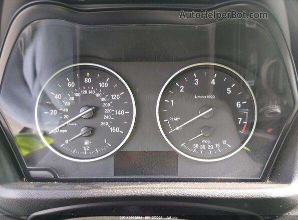 WBXHT3C35G5F64408 2016 BMW X1 White Հետևի նստատեղերի տեսք