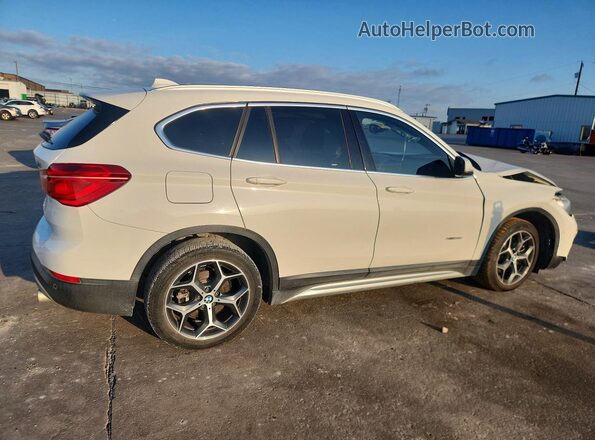 WBXHT3C36H5F70106 2017 BMW X1 White Հետևի աջ