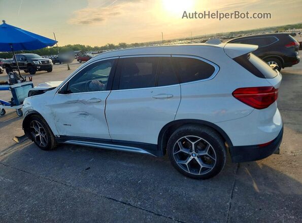 WBXHT3C36H5F70106 2017 BMW X1 White Հետևի ձախ