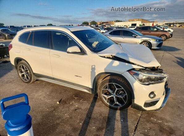 WBXHT3C36H5F70106 2017 BMW X1 White Առջևի աջ