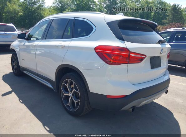 WBXHT3C36H5F77704 2017 BMW X1 White უკანა მარცხენა