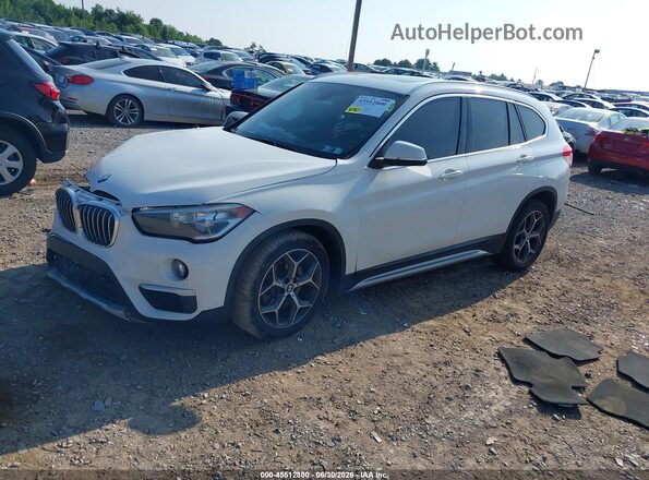 WBXHT3C36J3H30017 2018 BMW X1 White Передня ліва чверть