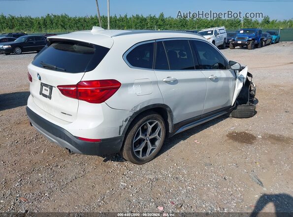 WBXHT3C36J3H30017 2018 BMW X1 White Задня права чверть