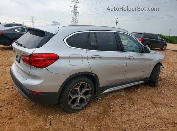 WBXHT3C36J5F90135 2018 BMW X1 Silver Հետևի աջ
