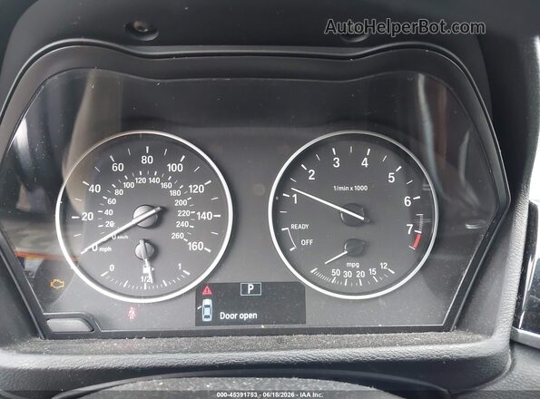 WBXHT3C36J5K25869 2018 BMW X1 Black Вид задніх сидінь