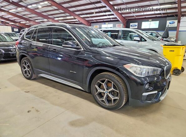 WBXHT3C36J5K28366 2018 BMW X1 Black 