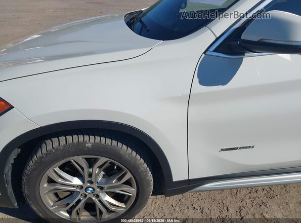 WBXHT3C37G5E50748 2016 BMW X1 White 