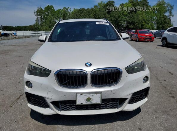 WBXHT3C37G5F66483 2016 BMW X1 White 