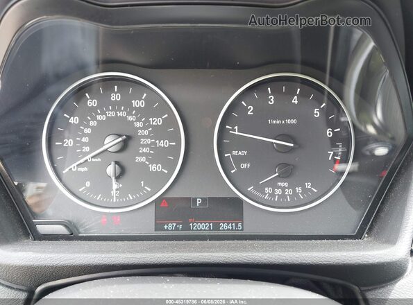 WBXHT3C37GP881883 2016 BMW X1 Silver Հետևի նստատեղերի տեսք