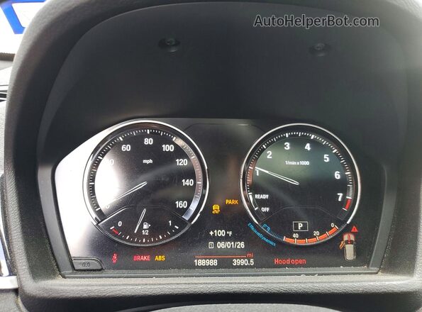 WBXHT3C37J3H33086 2018 BMW X1 White 