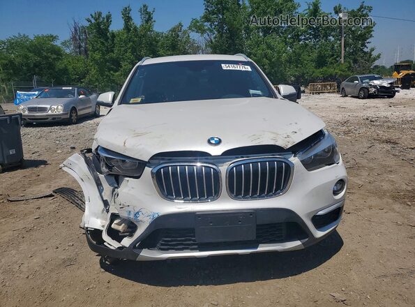 WBXHT3C37J5K30028 2018 BMW X1 White წინა ხედი
