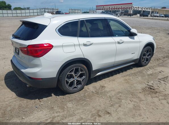 WBXHT3C39G5E52551 2016 BMW X1 Белый Задняя правая четверть
