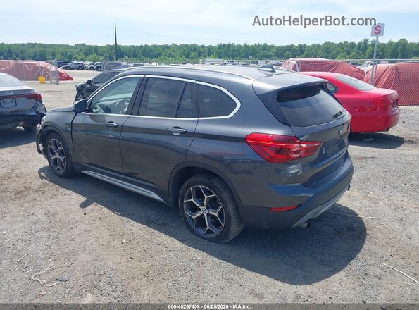 WBXHT3C39G5E52761 2016 BMW X1 Gray Հետևի ձախ