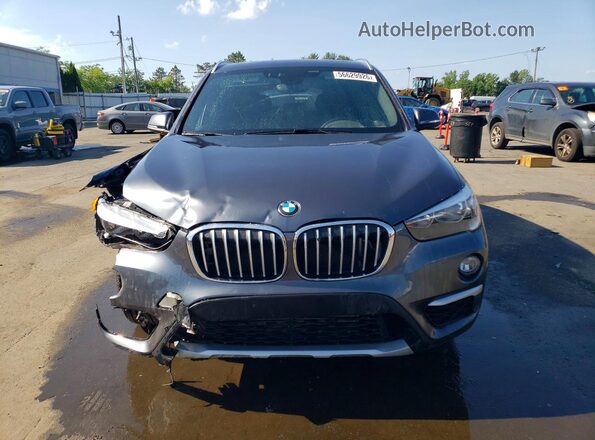 WBXHT3C39G5E54414 2016 BMW X1 Charcoal Դիմացի տեսք
