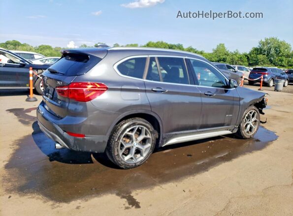 WBXHT3C39G5E54414 2016 BMW X1 Charcoal Հետևի աջ