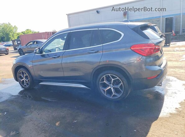 WBXHT3C39G5E54414 2016 BMW X1 Charcoal Հետևի ձախ