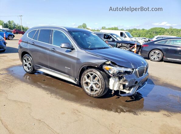 WBXHT3C39G5E54414 2016 BMW X1 Charcoal Առջևի աջ