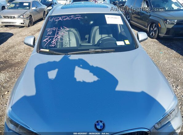 WBXHT3C39H5F69483 2017 BMW X1 Серебряный Вид щитка приборов
