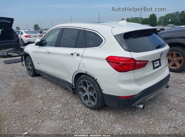 WBXHT3C39J5F92722 2018 BMW X1 White Հետևի ձախ