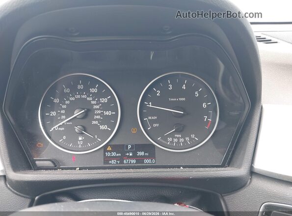 WBXHT3C39J5F92722 2018 BMW X1 White Հետևի նստատեղերի տեսք