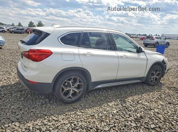 WBXHT3C3XJ3H31297 2018 BMW X1 Белый Задняя правая четверть