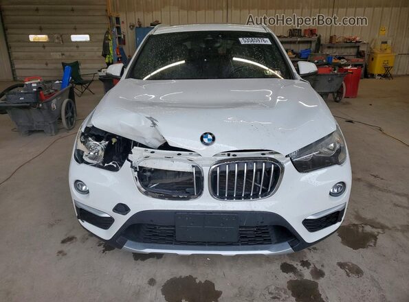 WBXHT3C52K5N00365 2019 BMW X1 White Widok z przodu