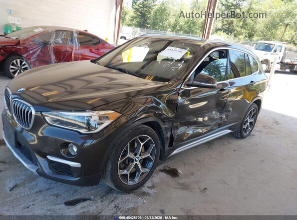 WBXHT3C58K5L36023 2019 BMW X1 Black Przód lewy