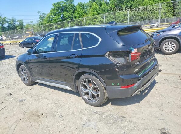 WBXHT3C59K5L38086 2019 BMW X1 Black Հետևի ձախ