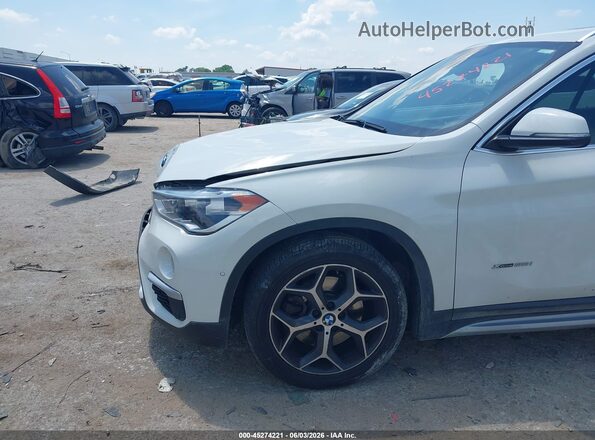 WBXHT3Z31G4A50178 2016 BMW X1 White Դիմացի տեսք