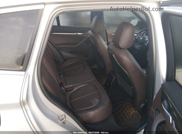 WBXHT3Z31H4A54328 2017 BMW X1 Silver VIN კოდის სტიკერის ხედი