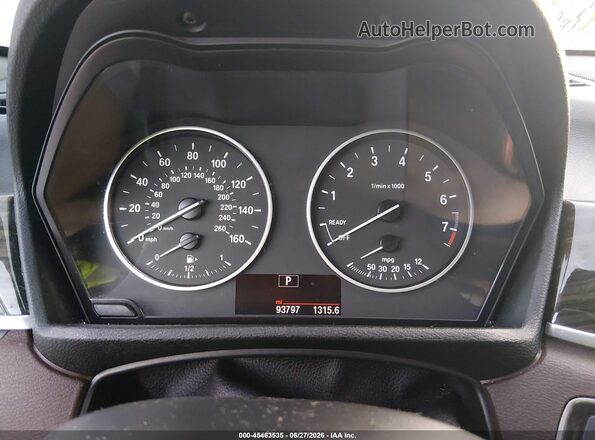 WBXHT3Z31H4A54328 2017 BMW X1 Silver უკანა სავარძლების ხედი