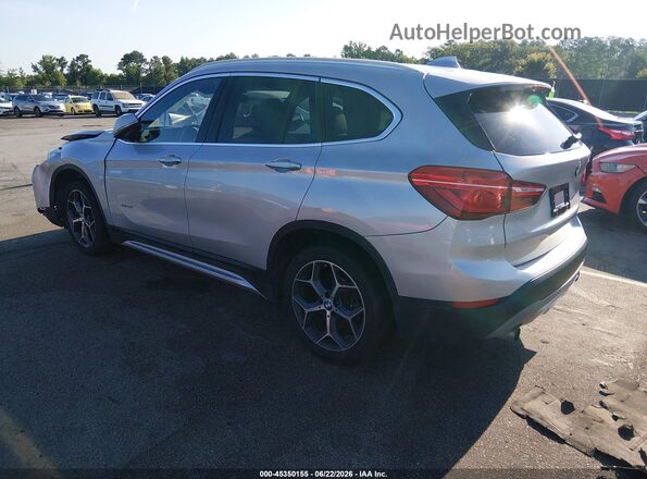 WBXHT3Z33H4A58204 2017 BMW X1 Silver უკანა მარცხენა