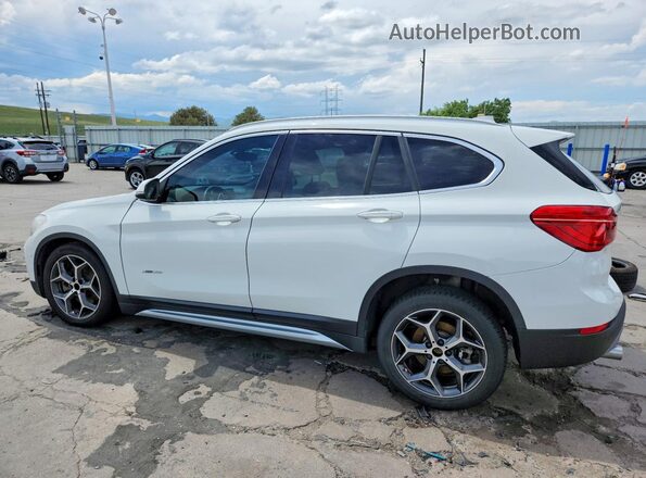 WBXHT3Z35H4A54915 2017 BMW X1 Белый Задняя левая четверть
