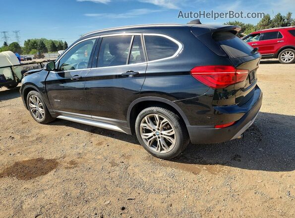 WBXHT3Z37G4A51304 2016 BMW X1 Black Հետևի ձախ