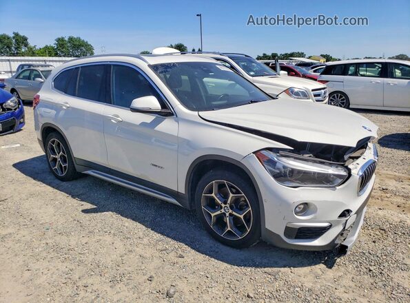 WBXHT3Z38G4A51831 2016 BMW X1 White Przód prawy