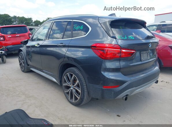 WBXHU7C31H5H37699 2017 BMW X1 Gray Հետևի ձախ
