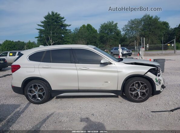 WBXHU7C32J5H40701 2018 BMW X1 White Rear interior view