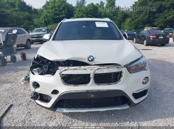 WBXHU7C32J5H40701 2018 BMW X1 White Instrument cluster view
