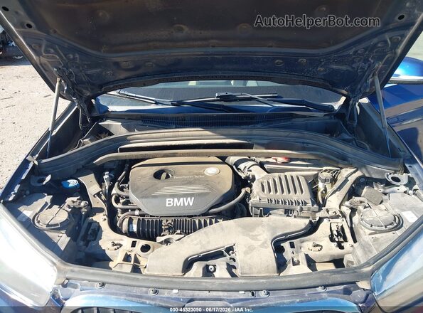 WBXHU7C32J5H44523 2018 BMW X1 Blue Vista trasera