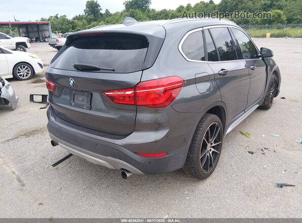 WBXHU7C35H5H34188 2017 BMW X1 Gray Հետևի աջ
