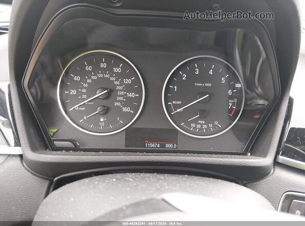 WBXHU7C35H5H34188 2017 BMW X1 Gray Հետևի նստատեղերի տեսք