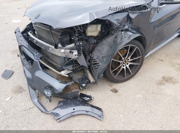 WBXHU7C35H5H34188 2017 BMW X1 Gray Դիմացի տեսք